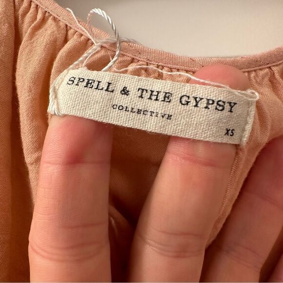 Spell and the Gypsy - Clementine Soiree Boho Dress in Musk - pink size XS - Picture 7 of 12